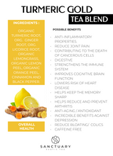 Load image into Gallery viewer, TURMERIC GOLD+ TEA BLEND (Healing /Support Overall Health)